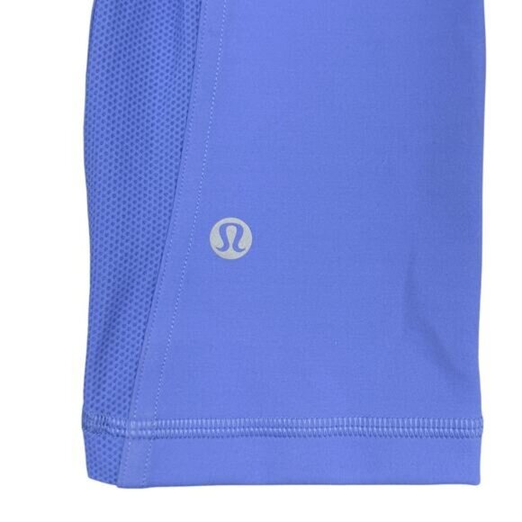 NWT LULULEMON Everlux Mesh Super-High-Rise Training Crop 21" Sz 2 Wild Indigo - Picture 11 of 11